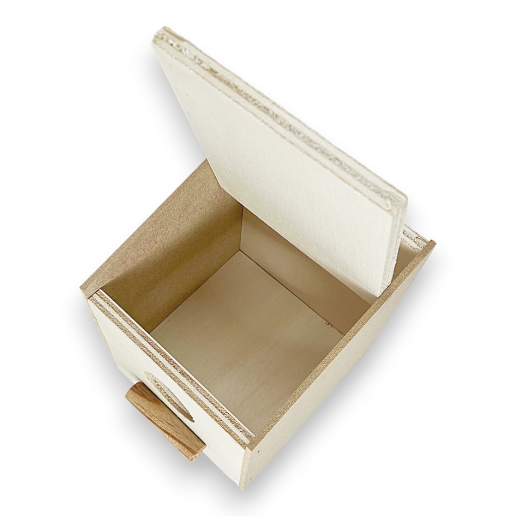 Exotennestkast klein nr.1  DxBxH 11.5x10.5x13 (11) cm