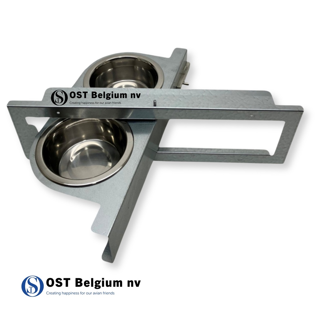 Draaiplateau 2 delig + potten