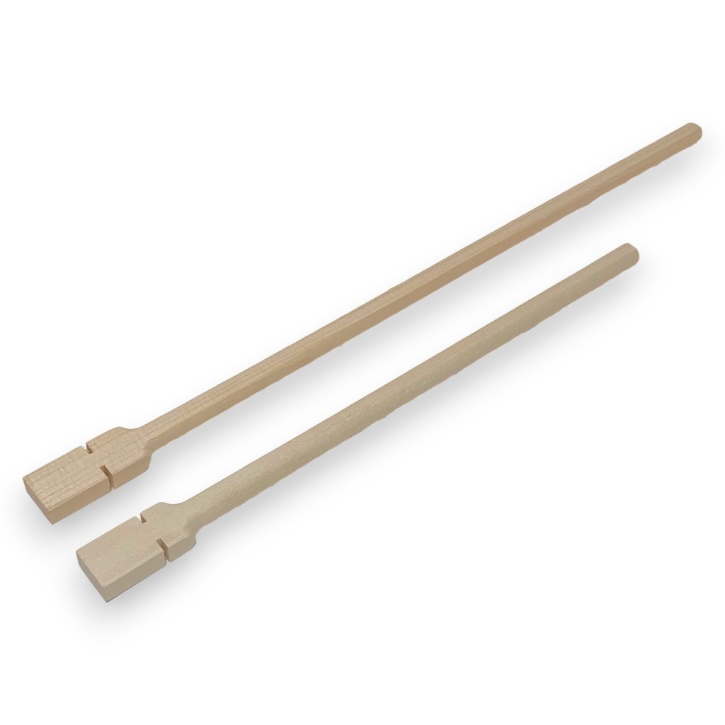 Asta avvitabile in legno