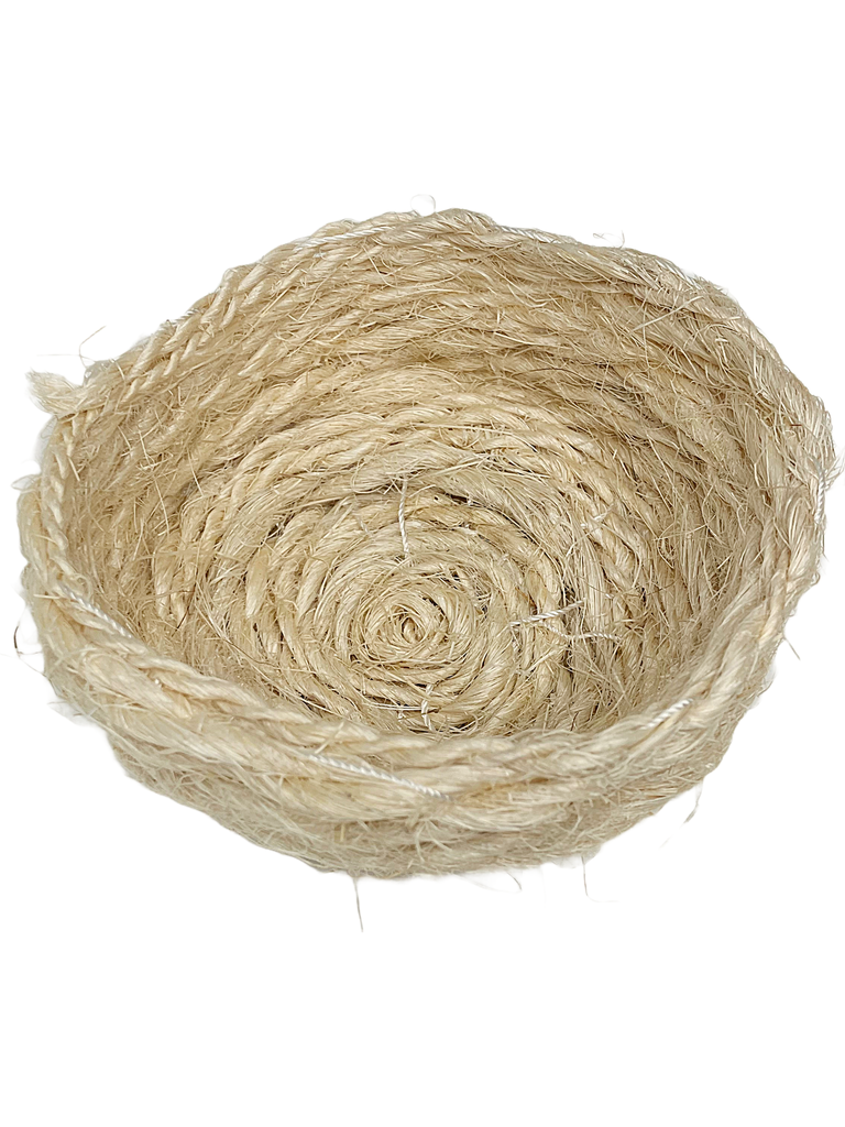 Inlay nest sisal white 10 pieces