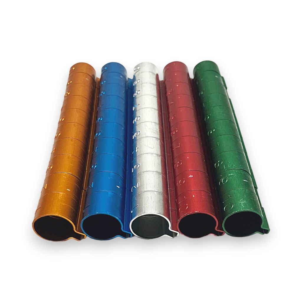 [89800040] حلقة معدنية 5 x 10 قطع (6mm Cockatiel)