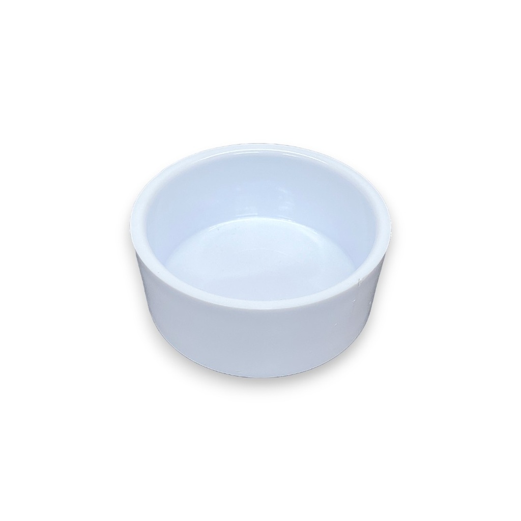 [88351834] round feeder (White, 7cm x 3cm High)