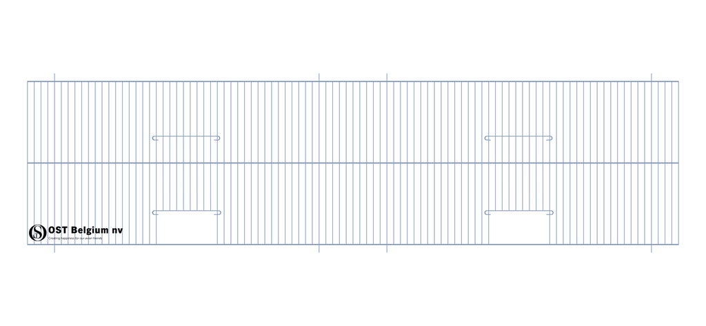 Gitter 120x30cm