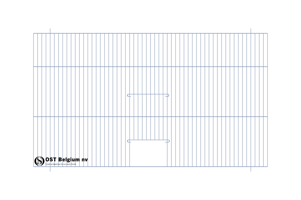 Voorfront 70x40cm