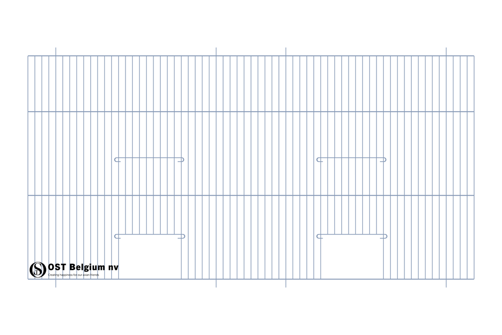 Gitter 80x40cm