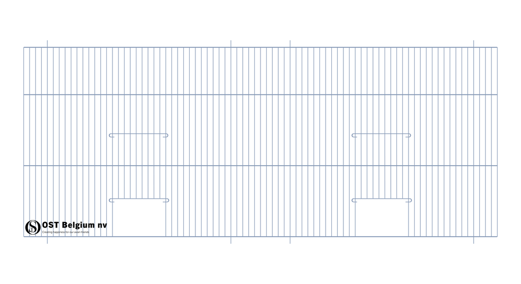 [89941001] Fronti 100x40cm (2 doors)