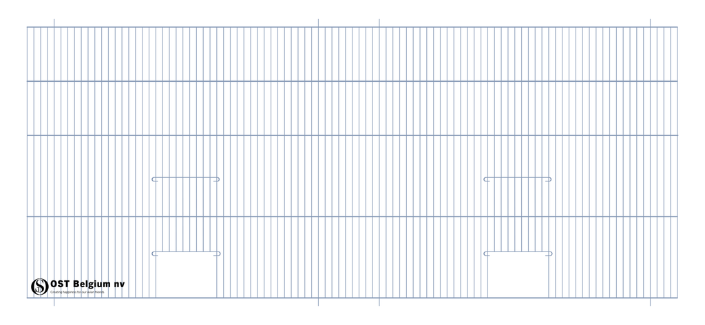 Gitter 120x50cm
