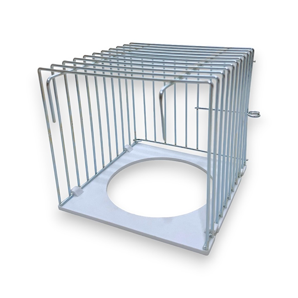 [88151152] Canary nest box in wire for normal nest (White)