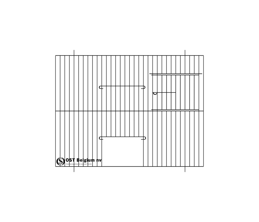 [89930411Z] Fronti 40x30cm Nero (Door + Revolving door)
