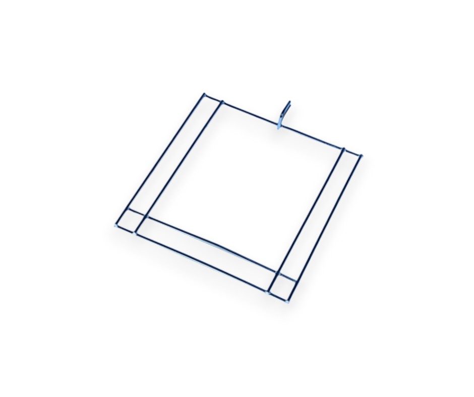 Cage d'exposition de cintre de bain