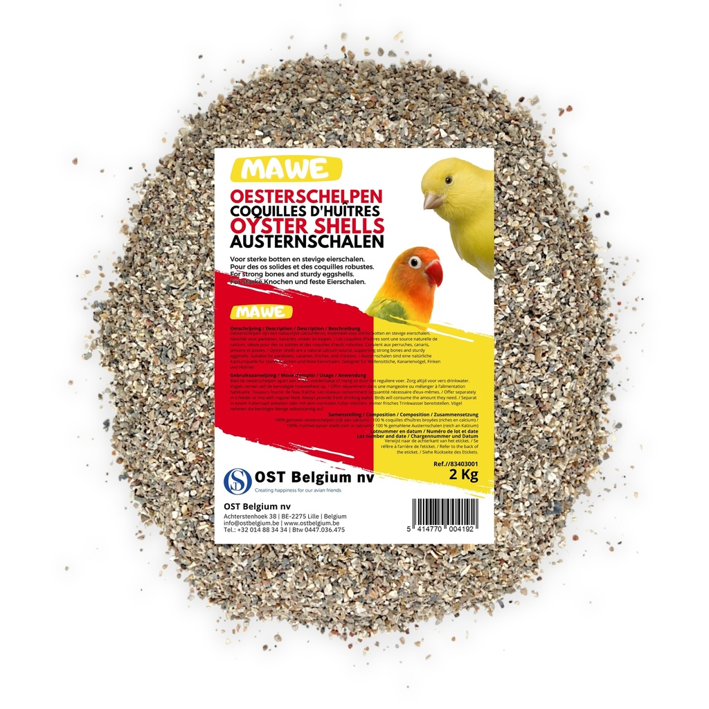 [83403000] Conchas de ostra 25 Kg