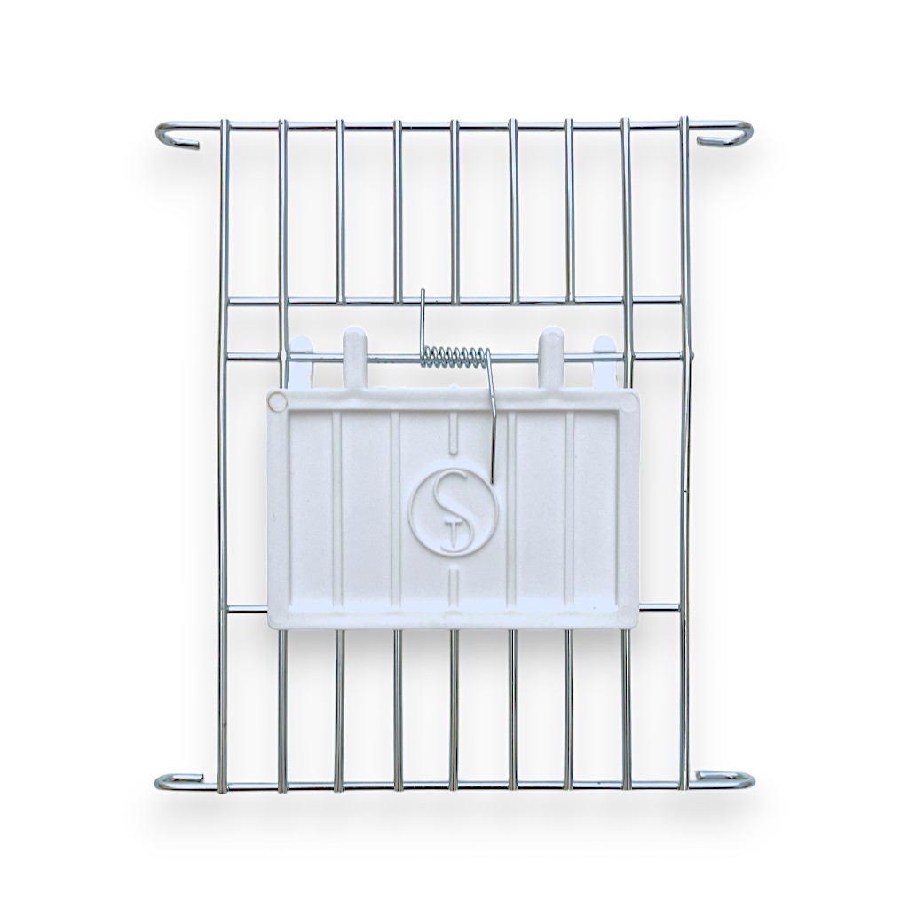 Schuifdeur met klepje 15x12cm