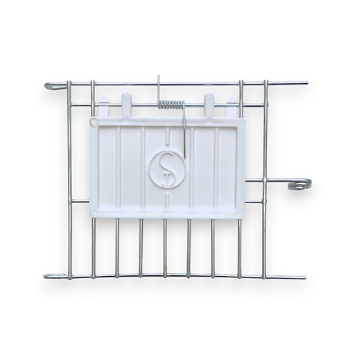 [89950151] Revolving door with flap 12x14 cm