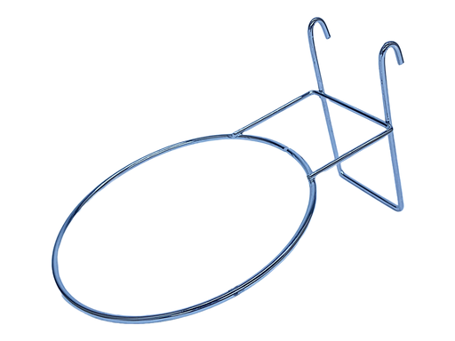 Anneau de nidification avec crochet en métal