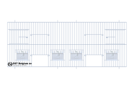 Voorfront 80x30cm