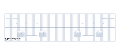 Voorfront 120x30cm
